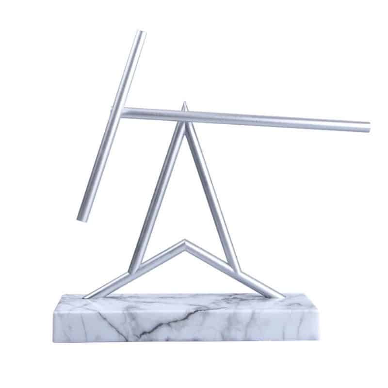 double-pendule-de-newton-socle-marbre