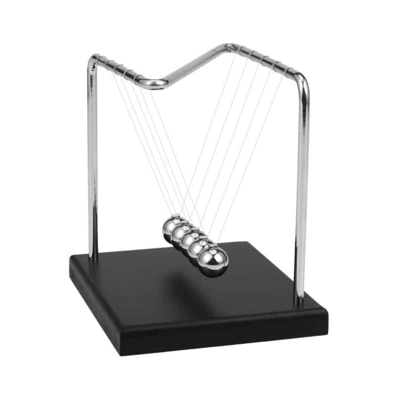 mini-pendule-de-newton-socle-bois